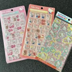 ホログラム　シール　ボンボンドロップ　キティ　ハローキティ　セット　サンリオ