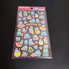 サンリオ　ハンギョドン　箔押しシール