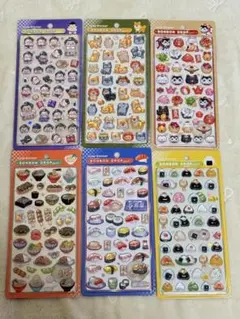 クーリア ボンボンドロップシール 和柄 ボンドロ シール 6枚セット