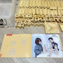 Onshine 木製ビー玉コースター 70ピース【収納コンテナ付き】のサムネイル
