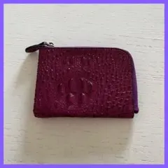 ミニ財布⭐️メンズ クロコダイル柄 カードケース コンパクト コイン レディース