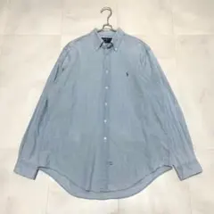 ラルフローレン デニムシャツ ヴィンテージ Lサイズ RALPH LAUREN