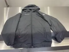 Kappa ブラック 中綿入りコート暖かく美品°・*:.。.☆