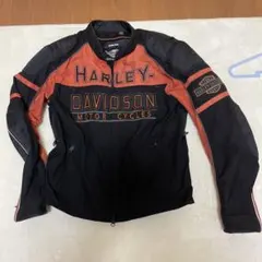 Harley-Davidson バイクジャケット オレンジ・黒