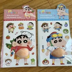 クレヨンしんちゃん　お腹シール　2枚セット　②