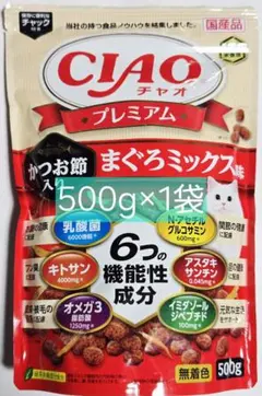 CIAO プレミアム まぐろミックス味 500g キャットフードのサムネイル