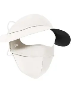 帽子 UVカット フェイスカバー レディース サンバイザー 帽子 レディース