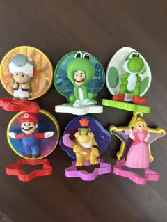 マクドナルド　ハッピーセット　スーパーマリオ　ギャラクシー　6種類セット 箱付きのサムネイル