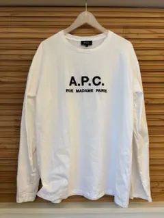 A.P.C. Standard Rue Madame Tシャツ 白 L - メルカリ