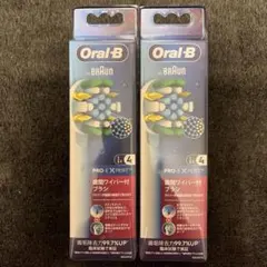 Oral-B PRO-EXPERT 歯間ワイパー付ブラシ 4本入り2個セット