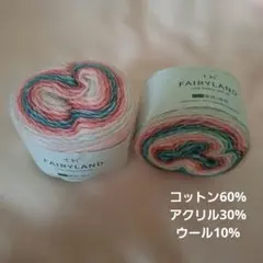 FAIRYLAND 毛糸 100g×2玉セット