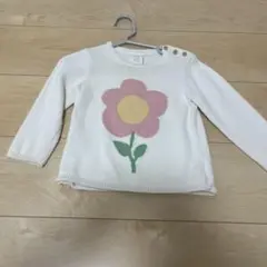 H&M 花柄ニット 18M 90