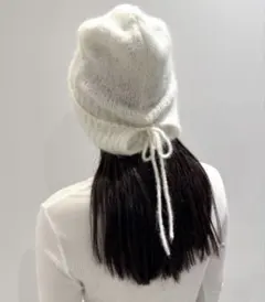 Rosary Moon 完売Backtail Knit Beanie ニット帽 - メルカリ