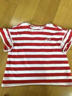 ミキハウス　ボーダーTシャツのサムネイル