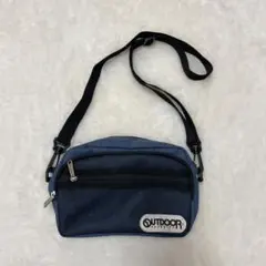 OUTDOOR ショルダーバッグ デニム ネイビー レディース メンズのサムネイル