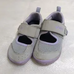 asics ベビーサンダル 薄紫