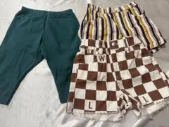 100cm 男の子 ハーフパンツ ボトムス しまむら ユニクロ グローバルワーク