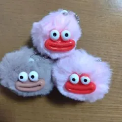 ソーセージリップモンスター　3個セット　まとめ売り　キーホルダー
