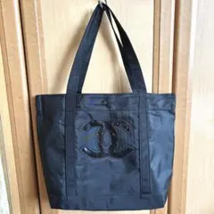 【美品】シャネル CHANEL ノベルティ トートバッグ（スパンコール）