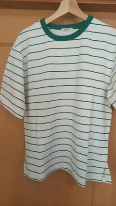 studio CLIP ストライプ 半袖Tシャツ