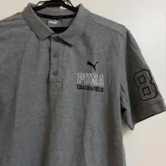 PUMA プーマ ポロシャツ グレー メンズ 半袖ポロシャツ　ゴルフのサムネイル