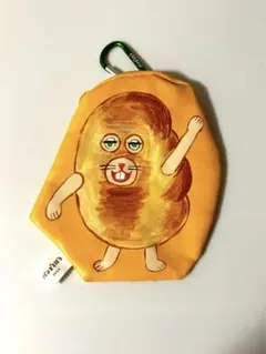 パンどろぼう　にせパンどろぼう　ガチャガチャ ポーチ カラビナ付き