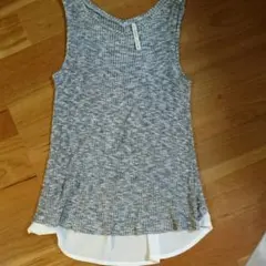 ニット タンクトップ