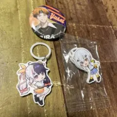 にじさんじ　くら寿司　コラボグッズ　3点セット