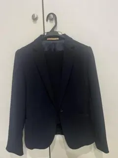 オリヒカ　WASHABLE レディース　パンツスーツ　S ネイビー