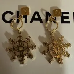 シャネル チャーム 雪の結晶 2点セット 非売品