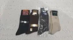 ソックス4足セット メンズ 25cm