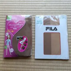 FILA スリミングシェイパー タイツ ブラウン 　ゾッキサポート