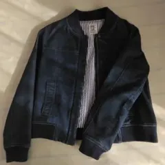 MICHEL KLEIN ダークブルー デニムジャケット