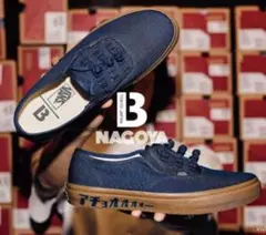 27.5cm ネイビー vans×ビリーズコラボ オーセンティック カンフー