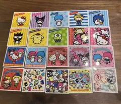 サンリオキャラクターズ シールコレクション 20枚セット キラキラシール セリア