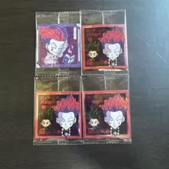 HUNTER×HUNTERウエハース　ヒソカ4枚セット