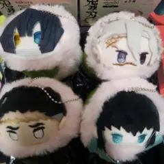 鬼滅の刃☆桜餅マスコット Vol.3☆無一郎実弥小笆内行冥セット☆