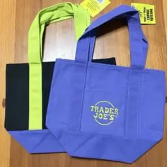 Trader Joe's トートバッグセット ハロウィン限定カラー2点セット