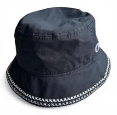 ❤️美品❤️直営限定コレクション❤️Champion 帽子 ハットメンズ 黒　ブラック