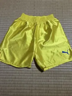 PUMA イエロー ハーフパンツ　140