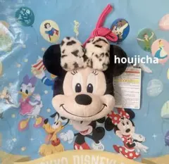 即日発送【新品】お顔厳選♡ディズニーリゾート　ミニーショルダーバッグ　ヒョウ柄