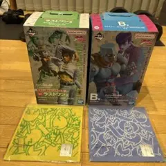 一番くじ ジョジョの奇妙な冒険 ラストワン賞、B賞まとめ売り　おまけ付きタオル