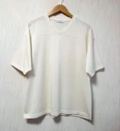 【美品】United ARROWS G.L.R.ドライウールT オフホワイト Lのサムネイル
