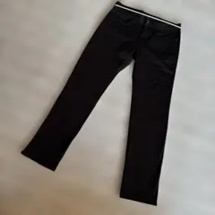 メンズ ブラック パンツ GU 30