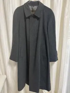 Allesgute ダークグレー チェスターコート 92A4 ダメージあり