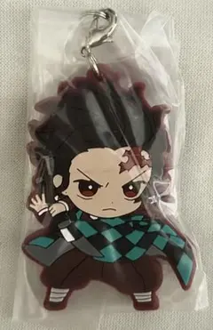 鬼滅の刃　炭治郎 ラバーキーホルダー