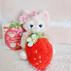リーナベル ぬいぐるみバッジ ハートフェルト・ストロベリーギフト
