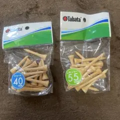 Tabata ゴルフティー 40mm 55mm セットのサムネイル