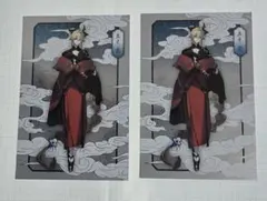 ツキウタ。ツキウタ 華月陰陽録 AGF2025 メタルポストカード ポスカ 葵