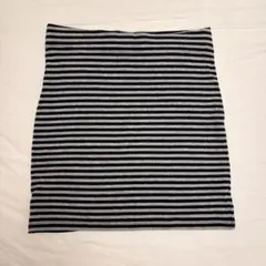 H&M DIVIDED ボーダー タイトミニスカートのサムネイル